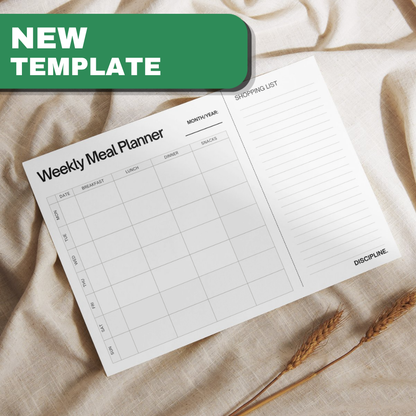 DISCIPLINE. HABIT TRACKER